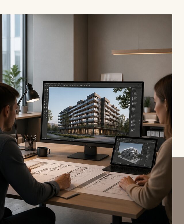 3D визуализация архитектуры и объектов строительства в Медногорске