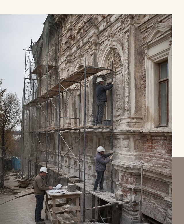 Реставрация объектов культурного наследия под ключ в Медногорске